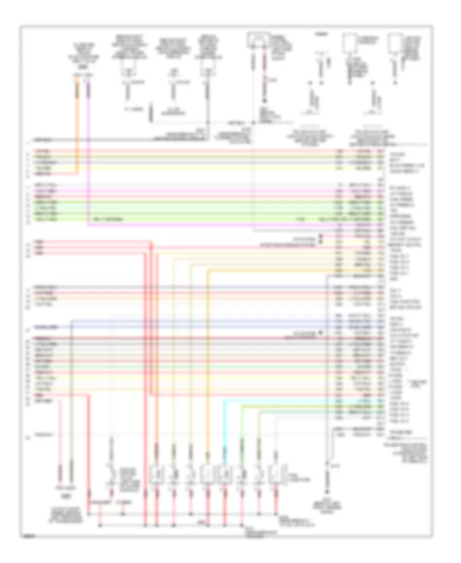 4.6L, Engine Performance Wiring Diagram (4 of 4) for Ford Crown Victoria 2003