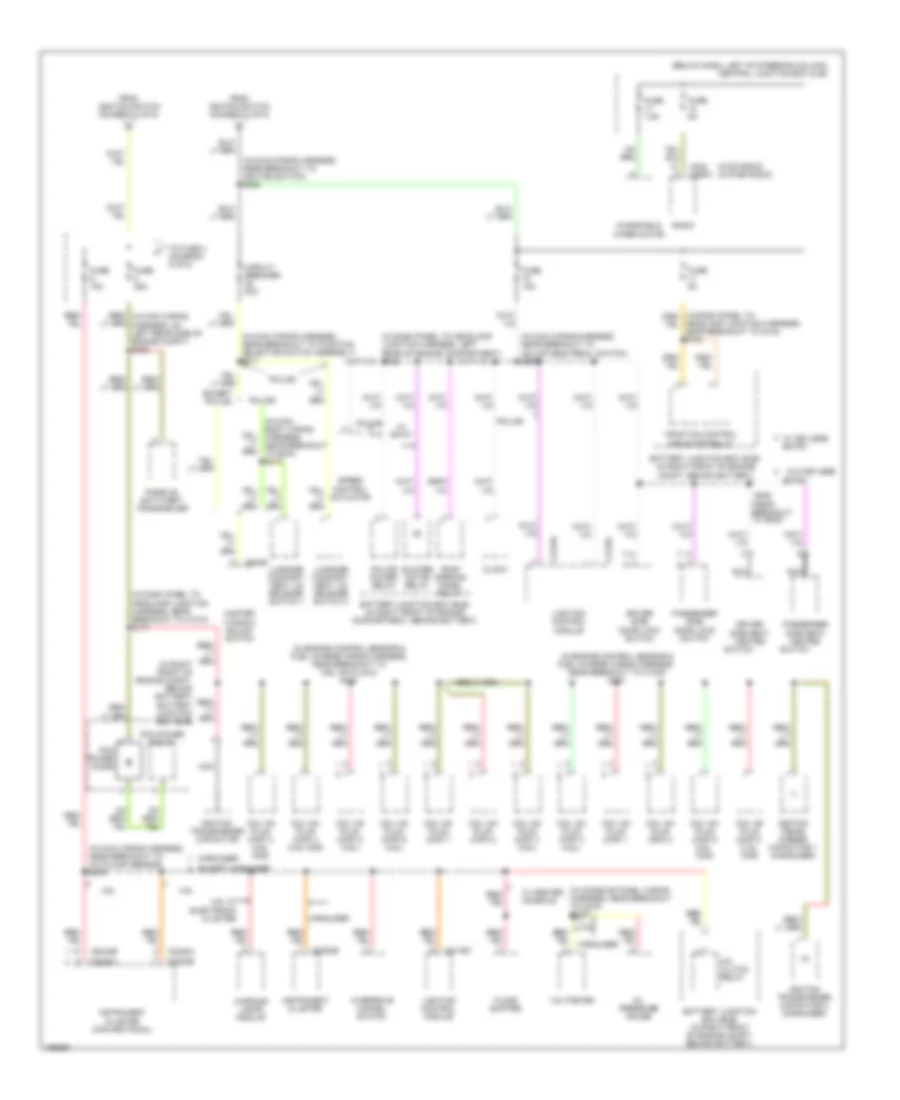 Power Distribution Wiring Diagram (4 of 5) for Ford Crown Victoria 2003