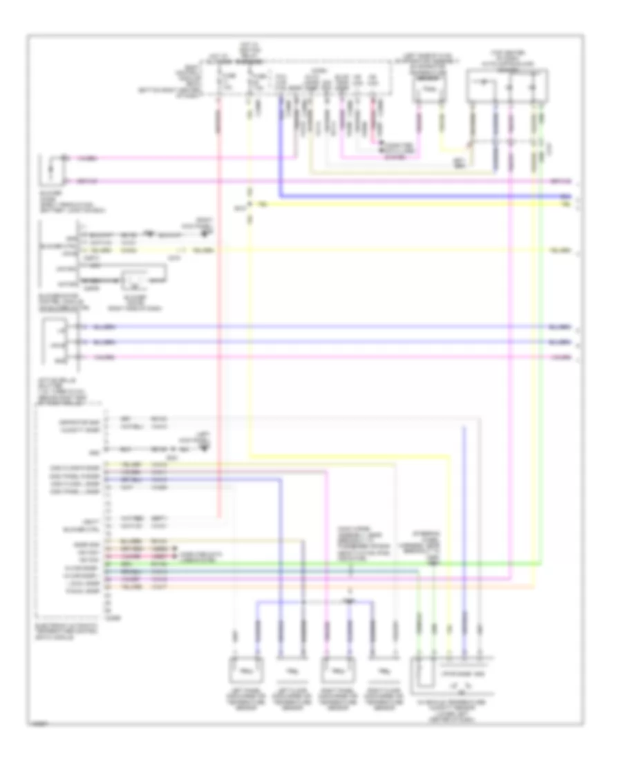 Automatic A C Wiring Diagram 1 of 3 for Ford Escape S 2014
