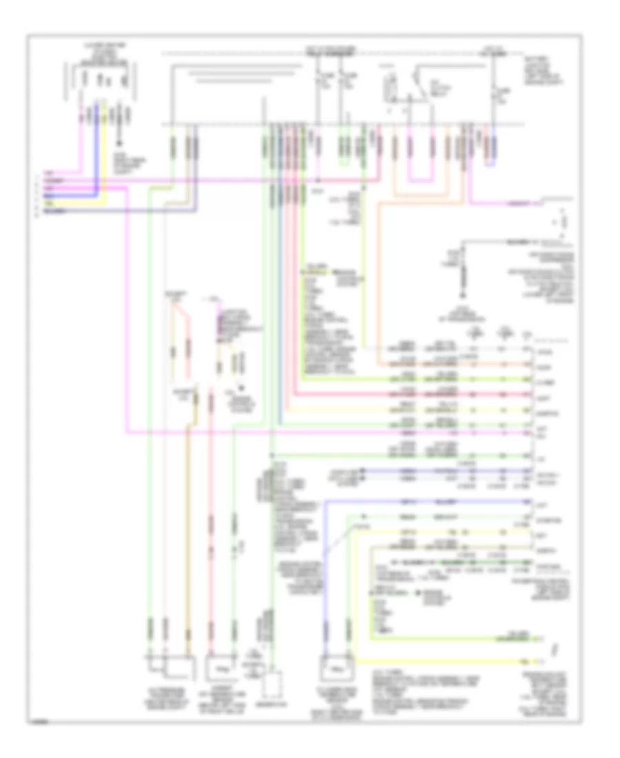 Automatic AC Wiring Diagram (3 of 3) for Ford Escape S 2014