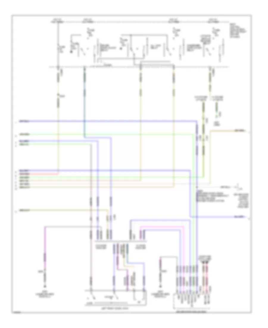 Forced Entry Wiring Diagram with Intelligent Access 3 of 5 for Ford Escape S 2014