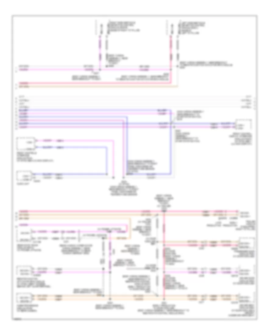 Computer Data Lines Wiring Diagram 2 of 3 for Ford Escape S 2014
