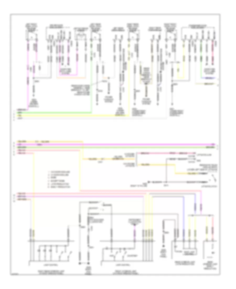 Courtesy Lamps Wiring Diagram 2 of 3 for Ford Escape S 2014