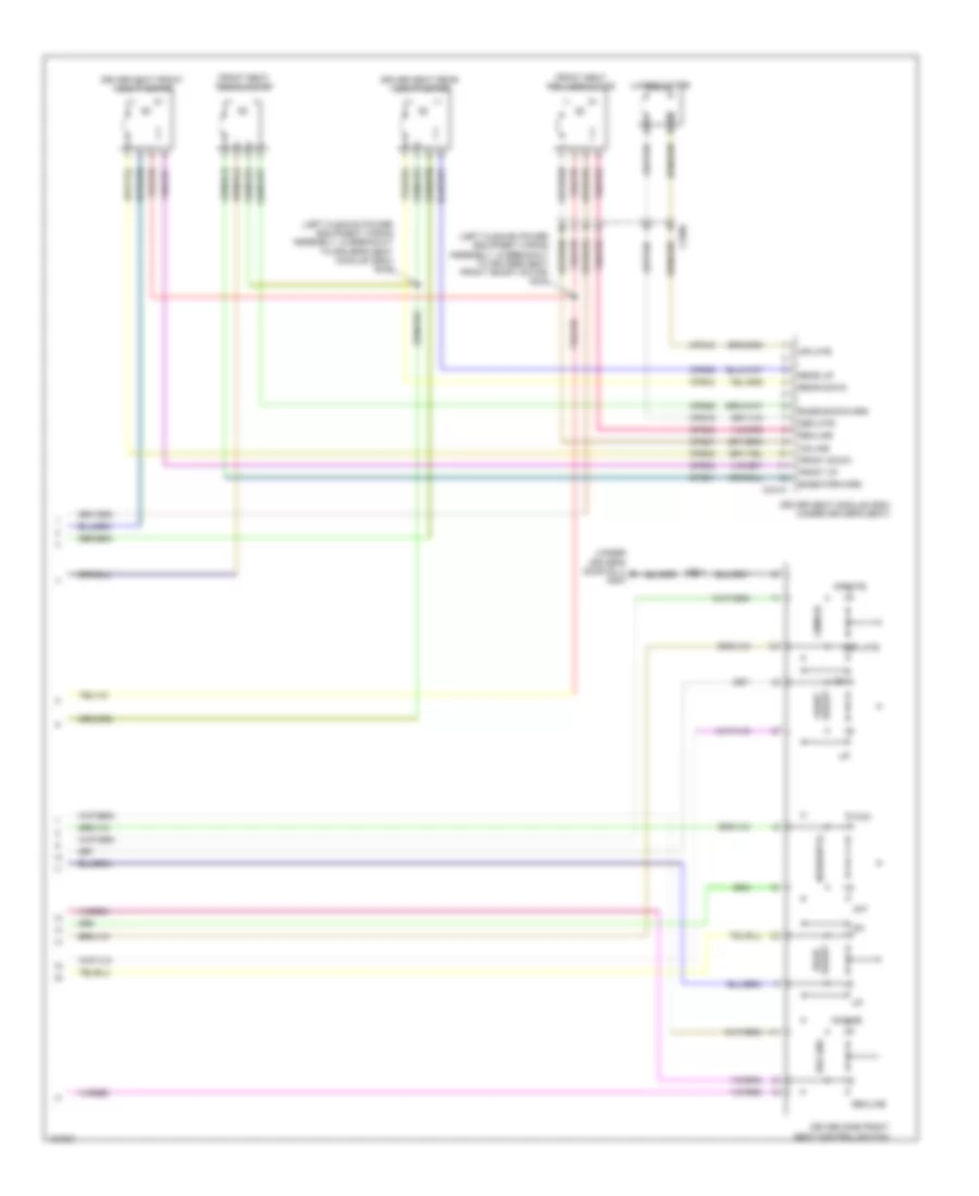 Driver s Memory Seat Wiring Diagram 2 of 2 for Ford Escape S 2014