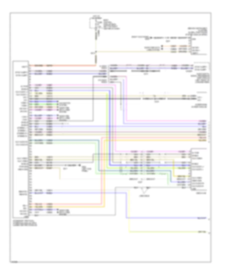 SYNC Radio Wiring Diagram, with SYNC GEN 2 (1 of 2) for Ford Escape S 2014
