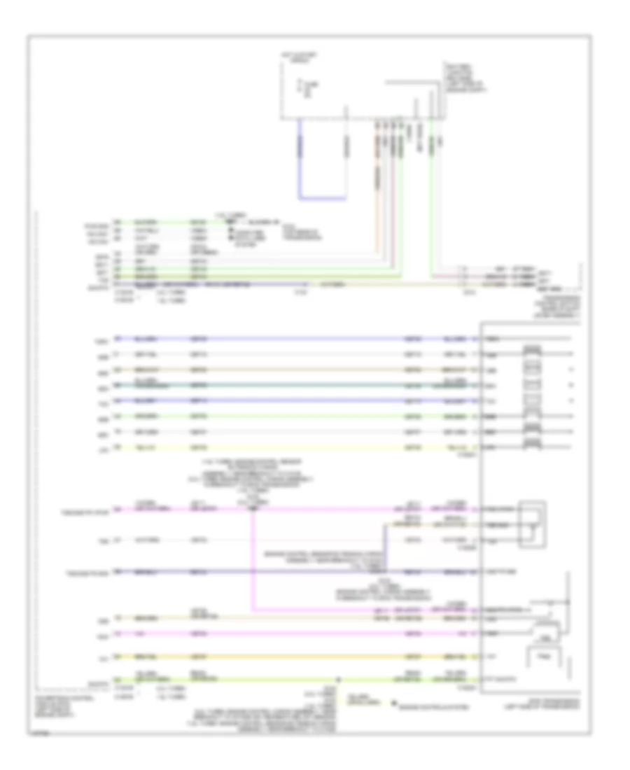2.0L Turbo, AT Wiring Diagram for Ford Escape S 2014
