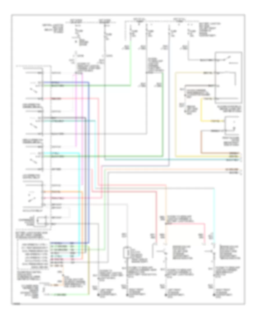 2 0L Manual A C Wiring Diagram 1 of 2 for Ford Escape 2004