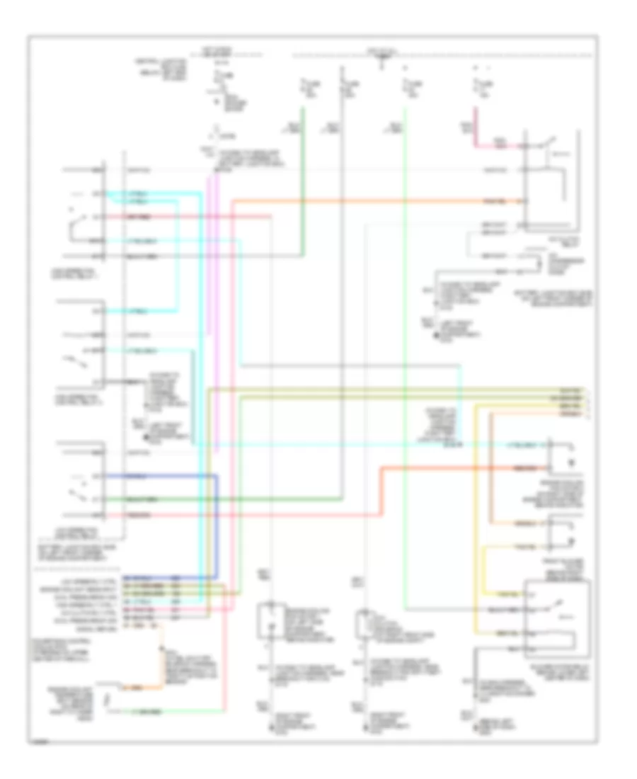 3 0L Manual A C Wiring Diagram 1 of 2 for Ford Escape 2004