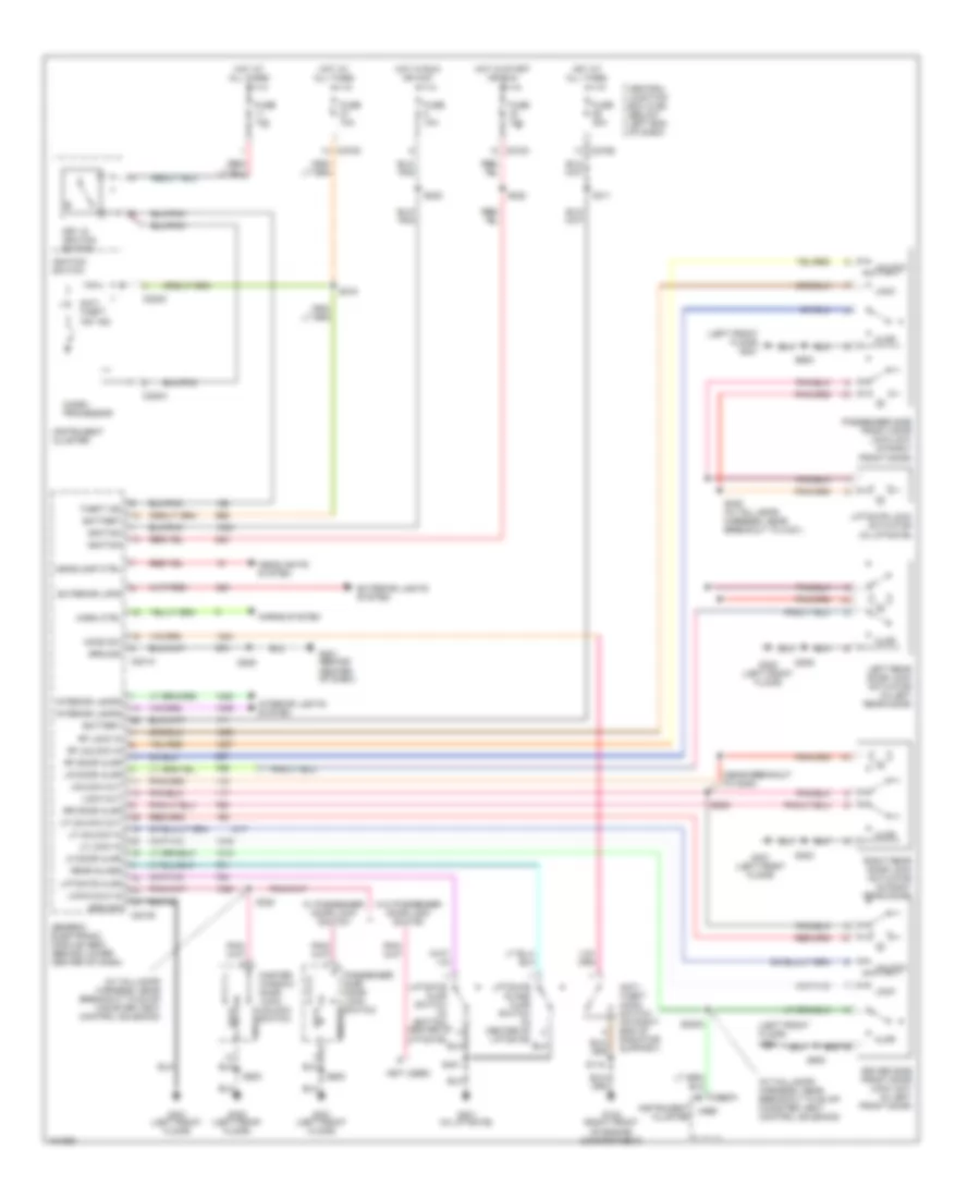 Forced Entry Wiring Diagram for Ford Escape 2004