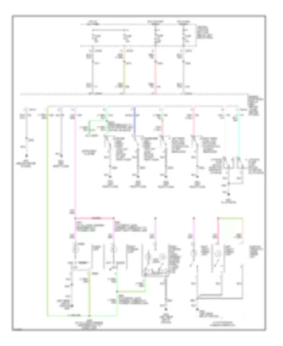 Courtesy Lamps Wiring Diagram for Ford Escape 2004