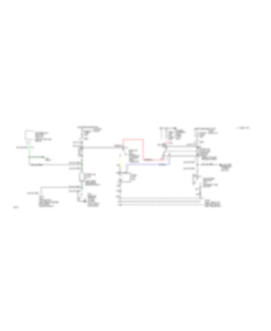1 8L Cooling Fan Wiring Diagram A T for Ford Escort LX 1995
