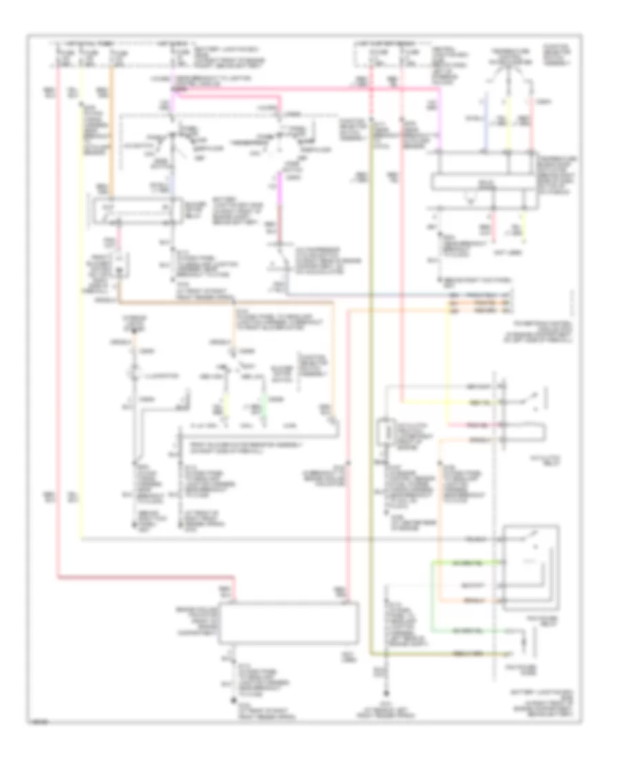 Manual A C Wiring Diagram for Ford Crown Victoria LX 2003