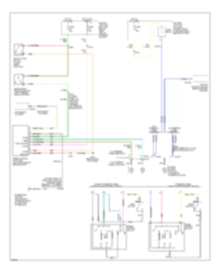 Cruise Control Wiring Diagram for Ford Crown Victoria LX 2003