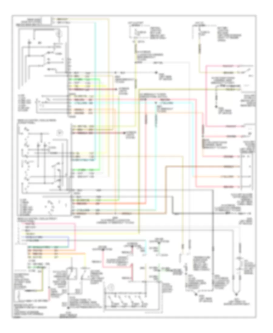 Automatic A C Wiring Diagram 2 of 2 for Ford Explorer 2005