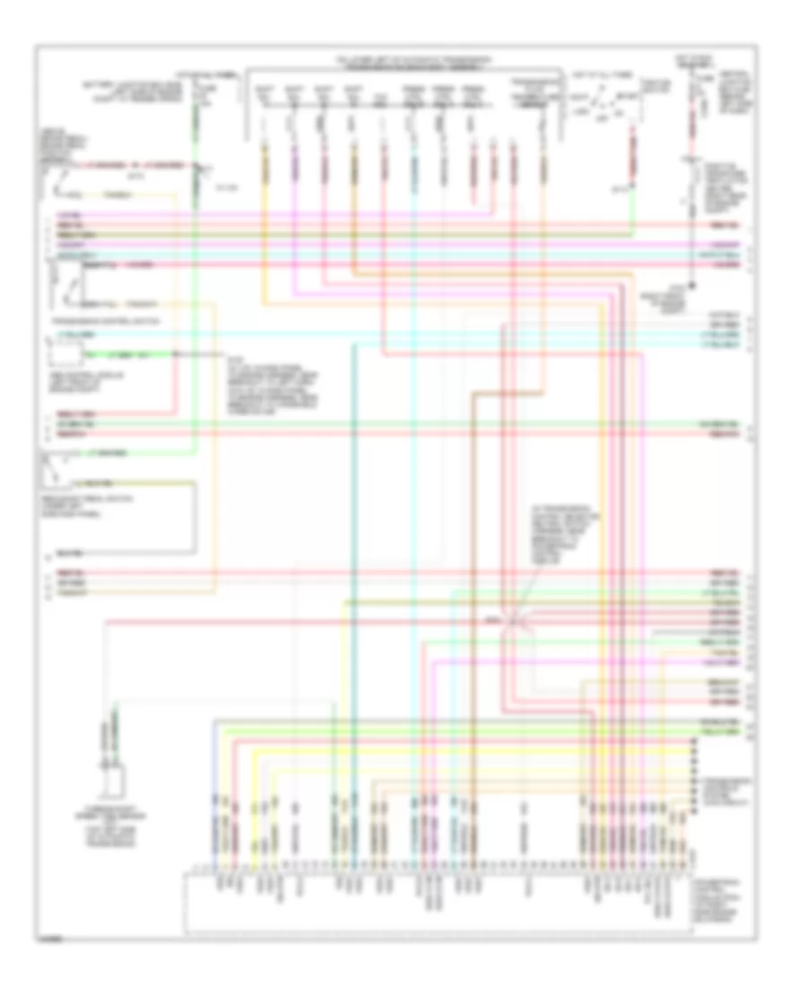4.0L, Engine Performance Wiring Diagram (2 of 4) for Ford Explorer 2005
