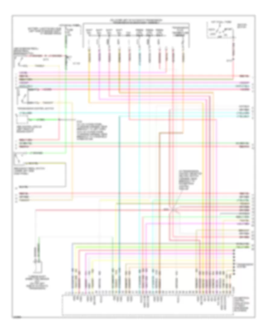 4.6L, Engine Performance Wiring Diagram (2 of 4) for Ford Explorer 2005