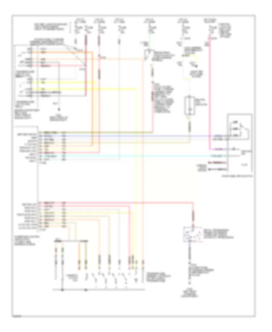 4WD Wiring Diagram for Ford Explorer 2005