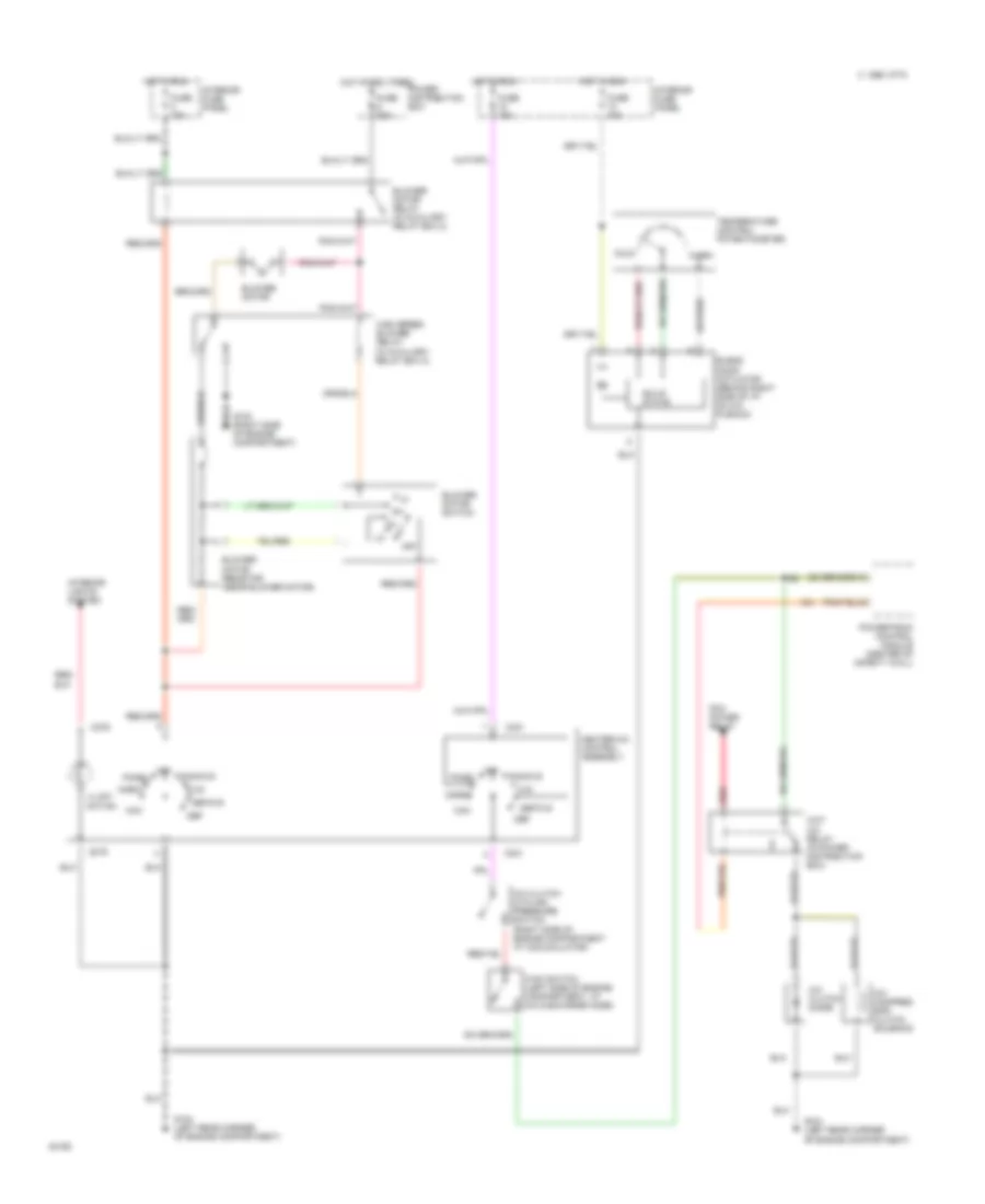 AC Wiring Diagram, Manual AC for Ford Explorer 1995