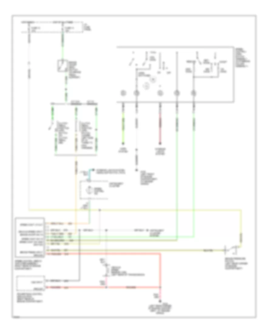 Cruise Control Wiring Diagram for Ford Explorer 1995