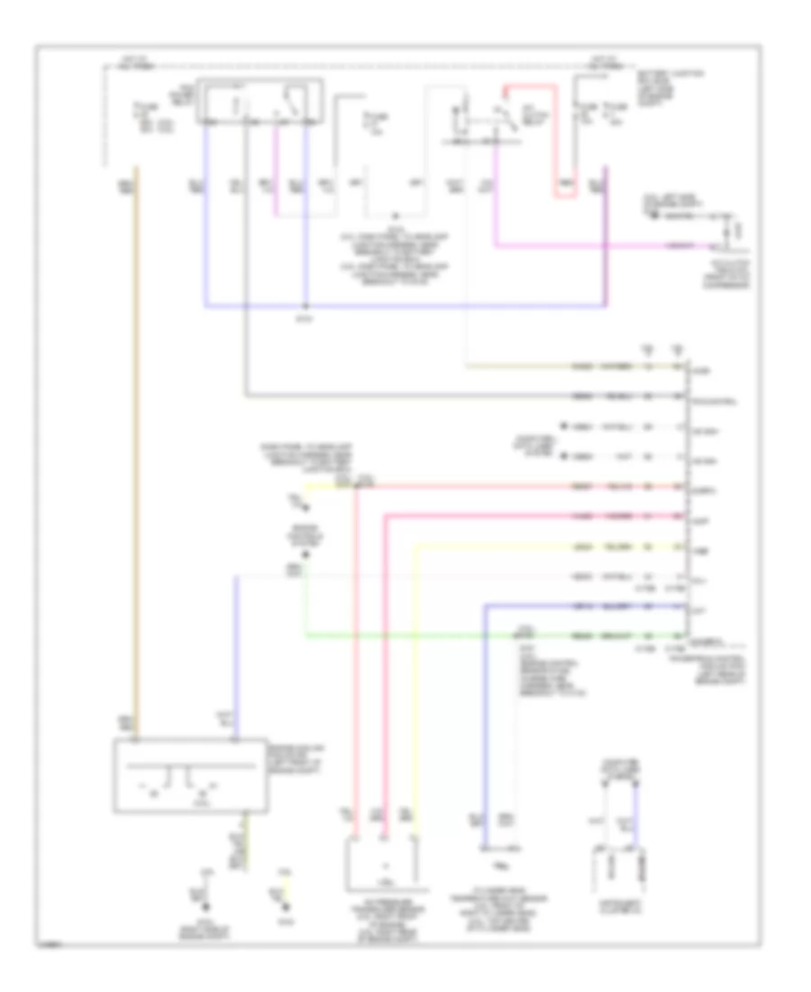 Manual A C Wiring Diagram 1 of 2 for Ford Fusion Hybrid 2010