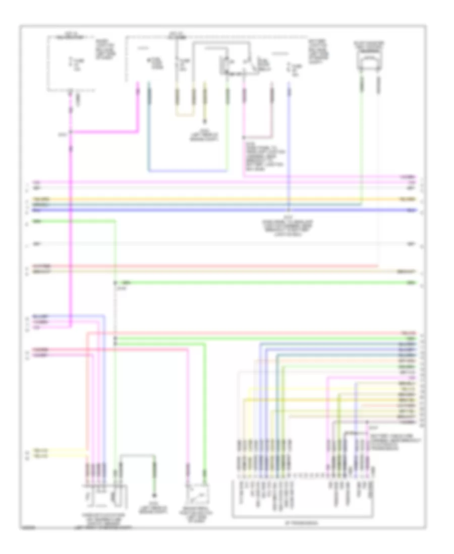 3.0L, Engine Performance Wiring Diagram (2 of 5) for Ford Fusion Hybrid 2010