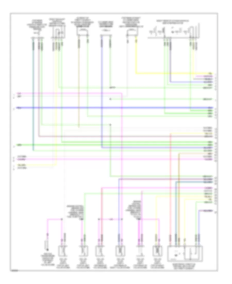 3.0L, Engine Performance Wiring Diagram (4 of 5) for Ford Fusion Hybrid 2010