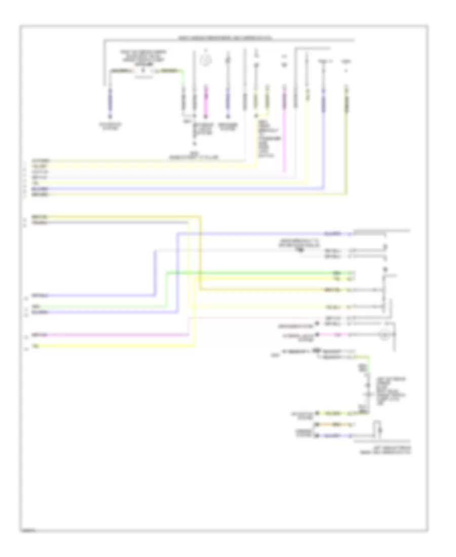Memory Mirrors Wiring Diagram (2 of 2) for Ford Fusion Hybrid 2010