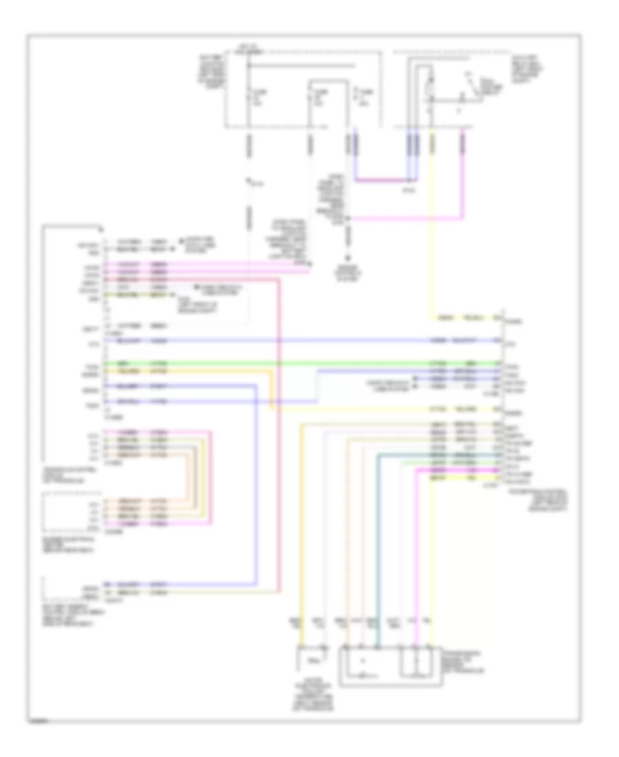 2.5L, AT Wiring Diagram, Hybrid for Ford Fusion Hybrid 2010