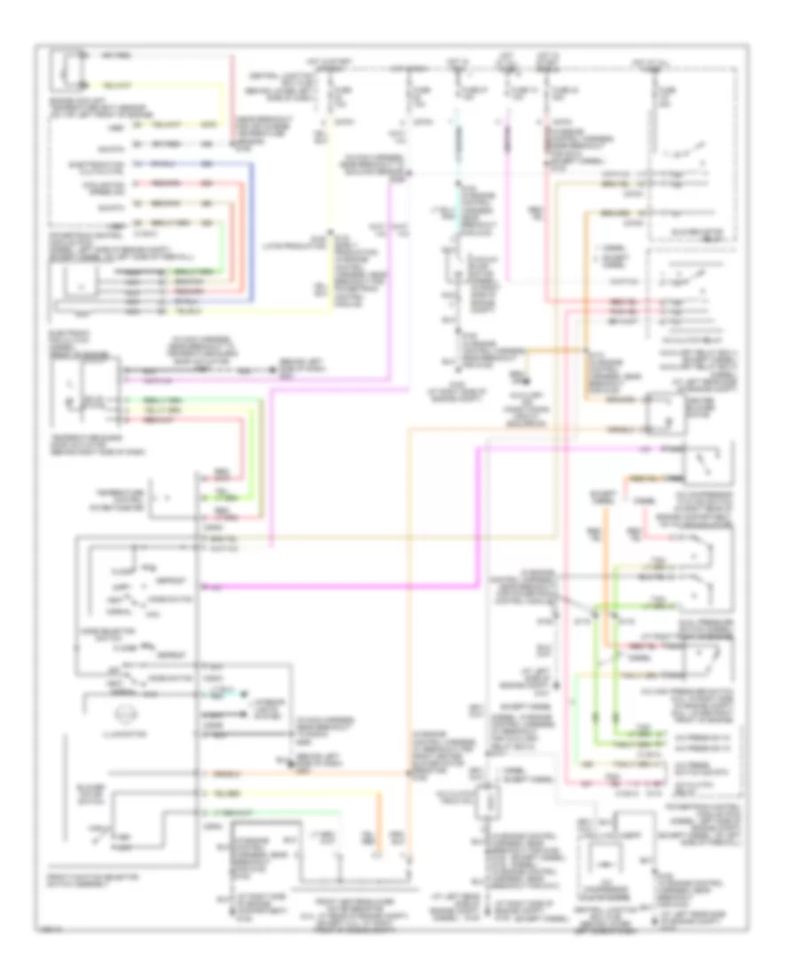 Manual AC Wiring Diagram for Ford Excursion 2004