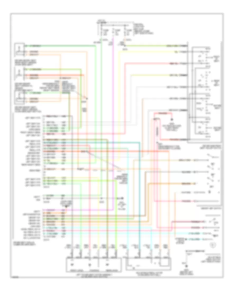 Memory Systems Wiring Diagram for Ford Excursion 2004