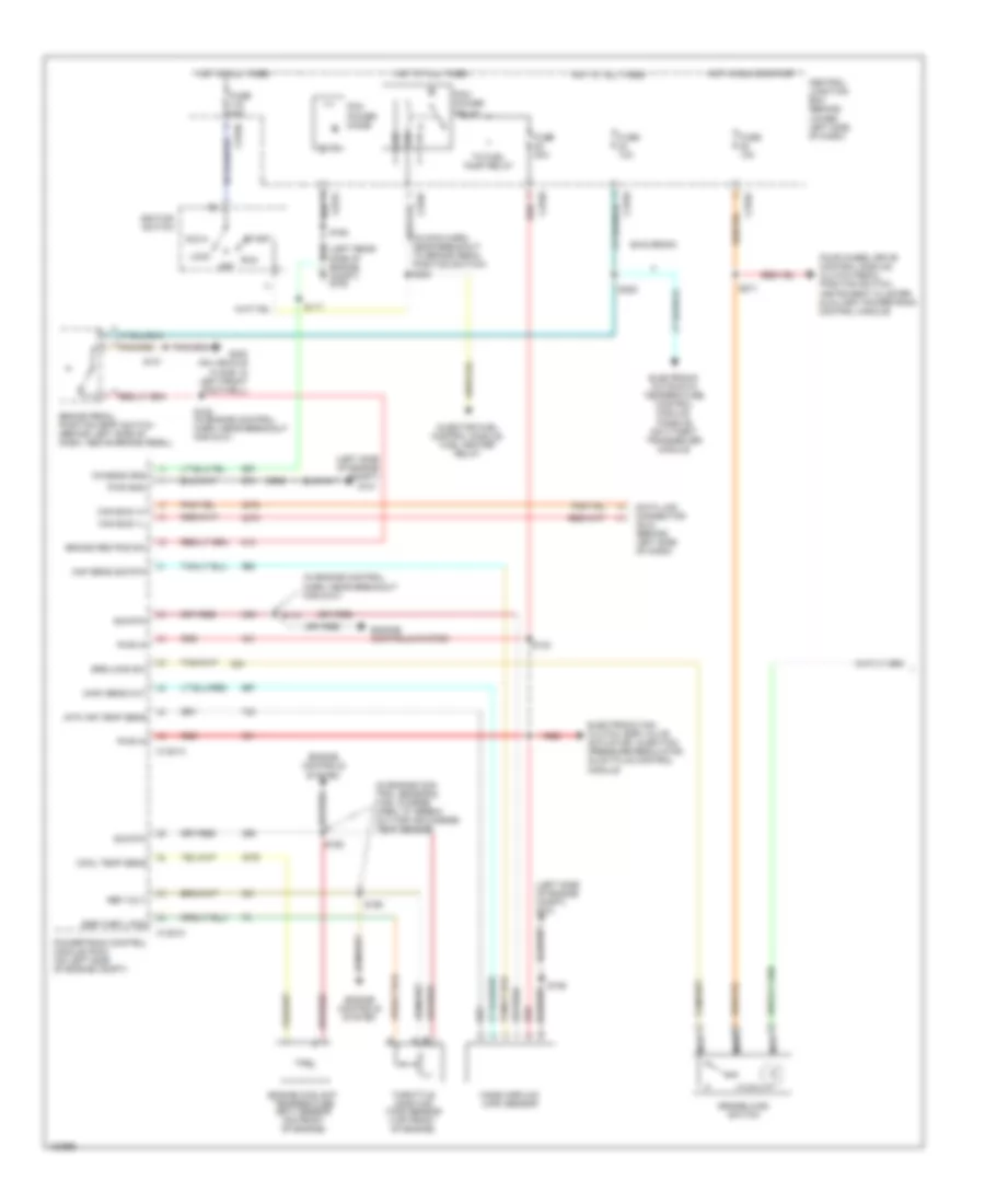 AT Wiring Diagram, Torqshift (1 of 2) for Ford Excursion 2004