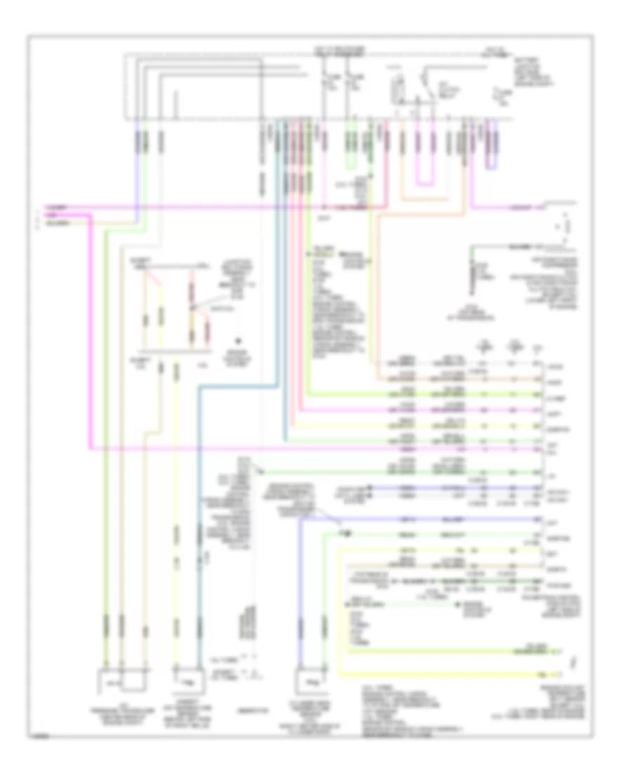 Manual AC Wiring Diagram (3 of 3) for Ford Escape Titanium 2014