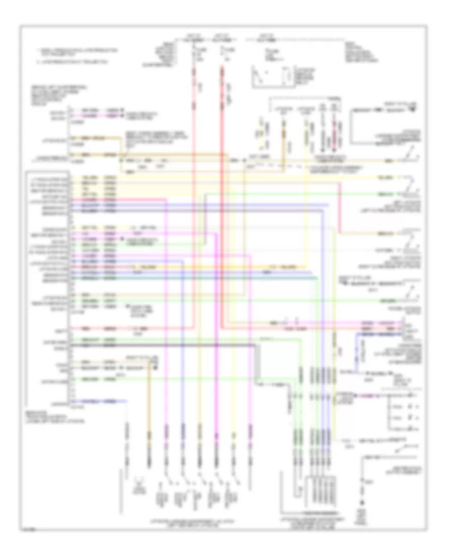 Power Liftgate Wiring Diagram for Ford Escape Titanium 2014