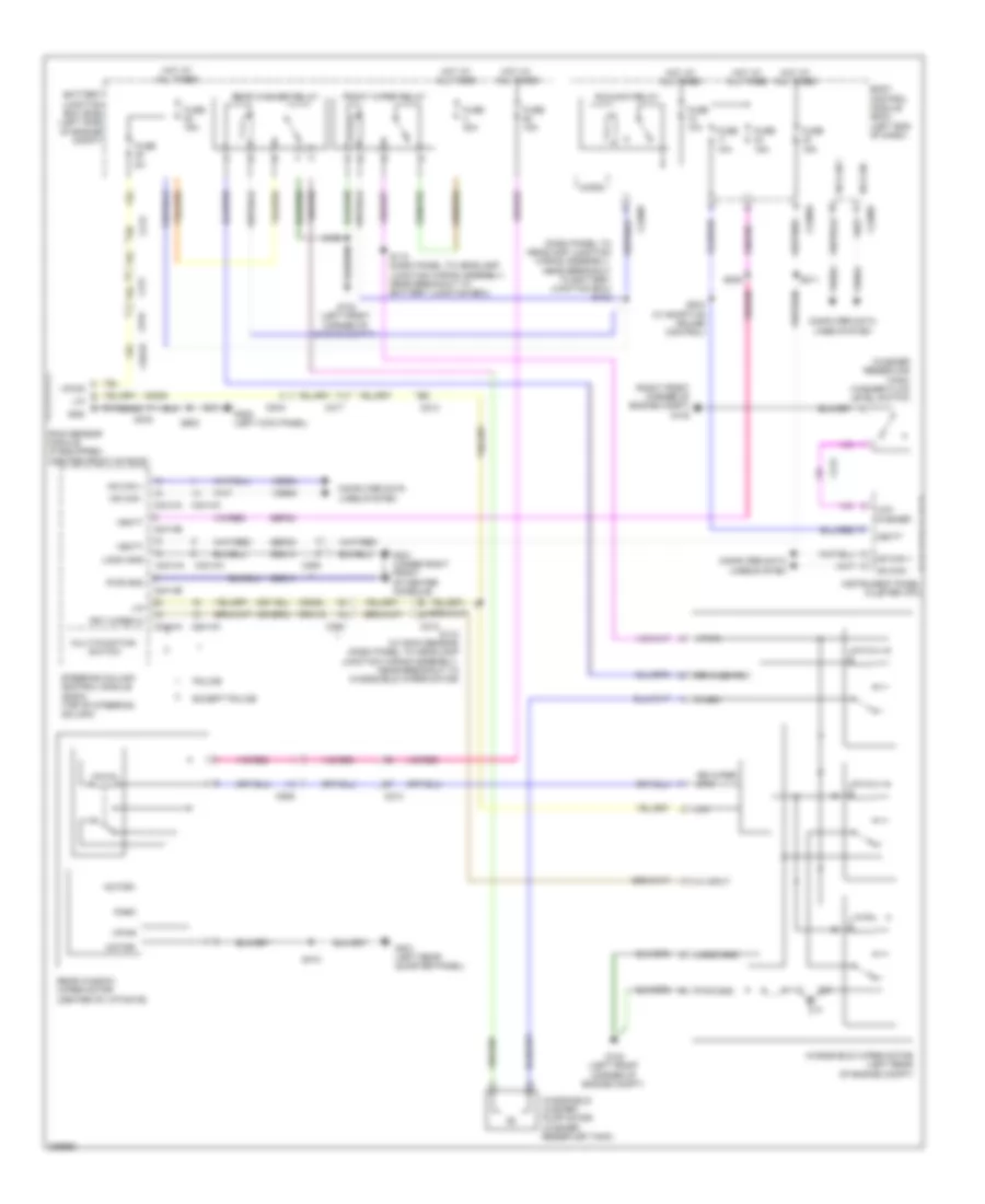 WiperWasher Wiring Diagram for Ford Explorer 2013