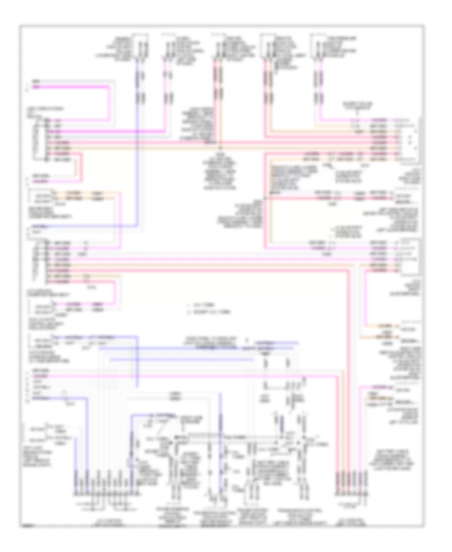 Computer Data Lines Wiring Diagram 2 of 2 for Ford Explorer 2013