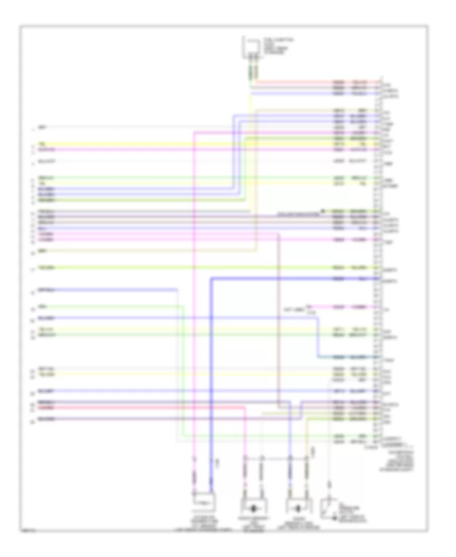2.0L Turbo, Engine Performance Wiring Diagram (6 of 6) for Ford Explorer 2013