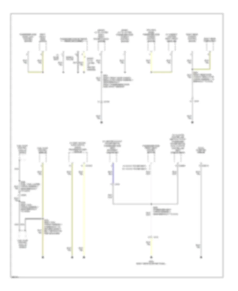 Ground Distribution Wiring Diagram (5 of 6) for Ford Explorer 2013