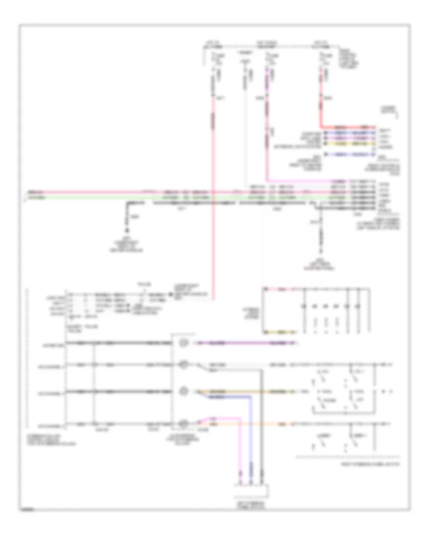 SYNC Radio Wiring Diagram with SYNC GEN 2 2 of 2 for Ford Explorer 2013