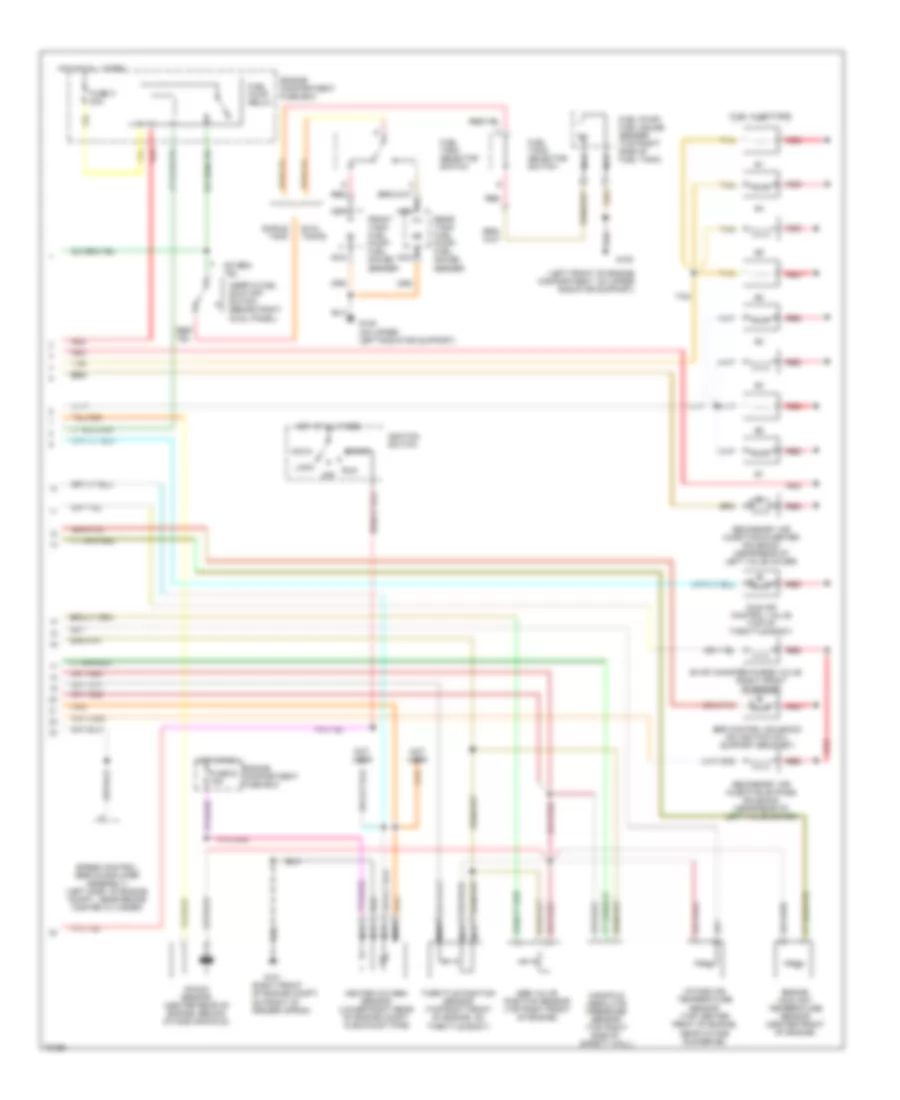 5 0L MFI Engine Performance Wiring Diagrams 2 of 2 for Ford F Super Duty 1995