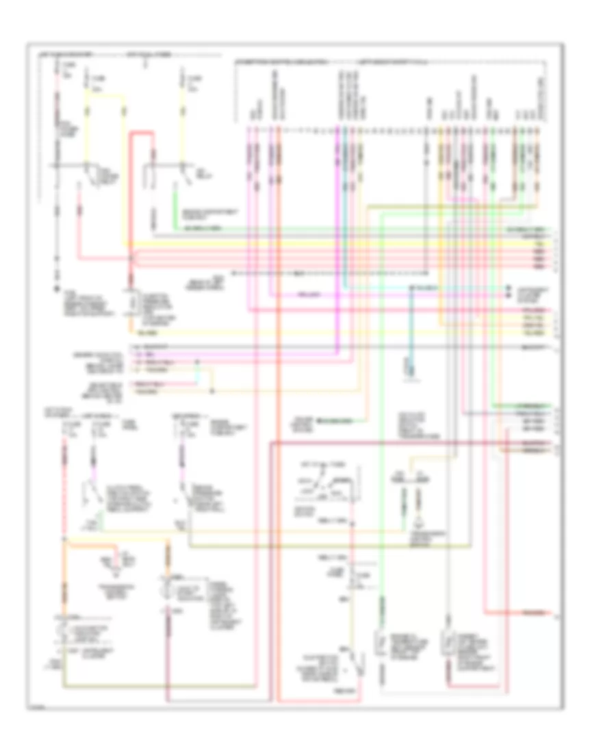 7.3L DI Turbo Diesel, Engine Performance Wiring Diagrams (1 of 3) for Ford F-Super Duty 1995
