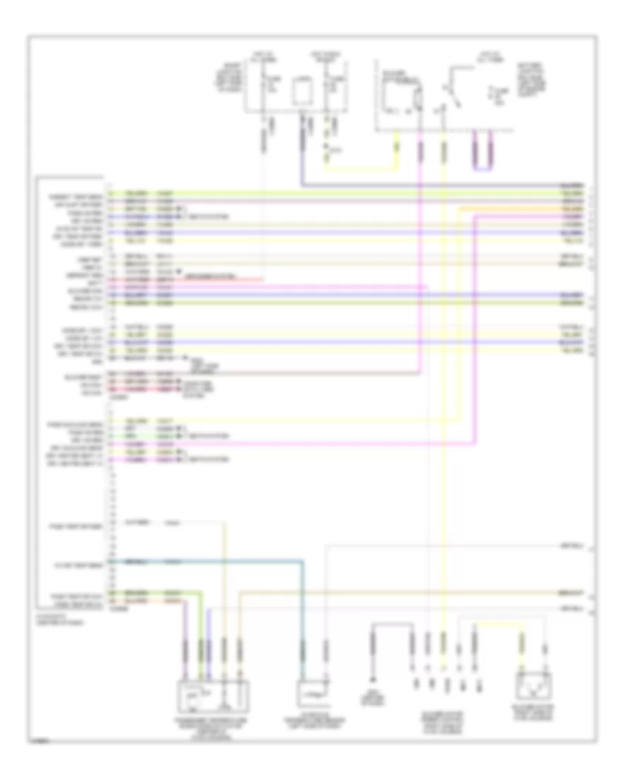 Automatic A C Wiring Diagram Except Hybrid 1 of 3 for Ford Fusion S 2010