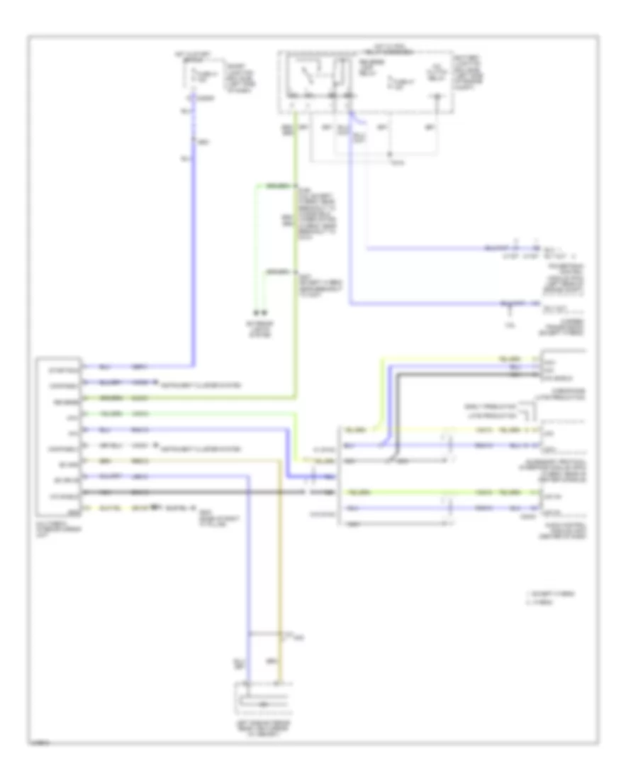 Electrochromic Mirror Wiring Diagram with Navigation for Ford Fusion S 2010