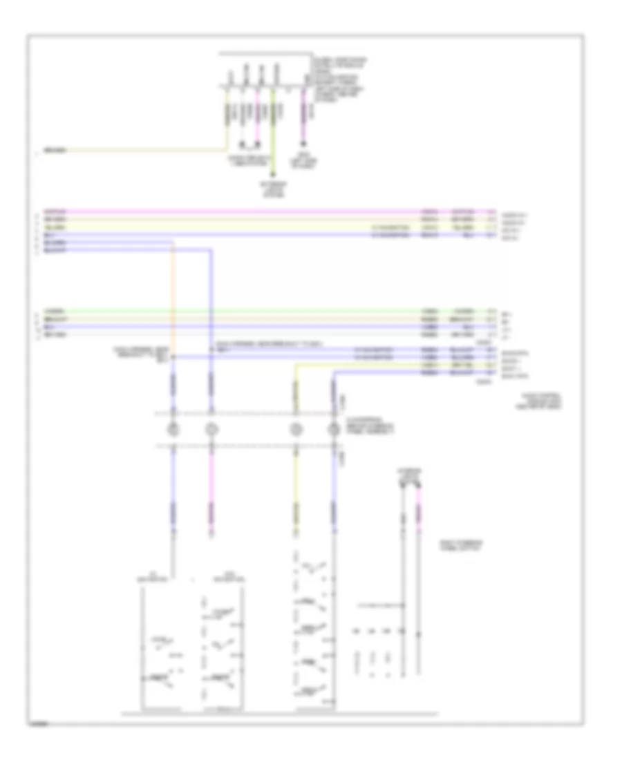 SYNC Radio Wiring Diagram (2 of 2) for Ford Fusion S 2010