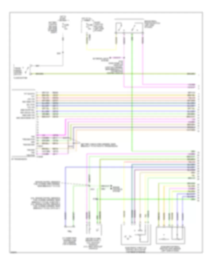 2 5L A T Wiring Diagram Except Hybrid 1 of 2 for Ford Fusion S 2010