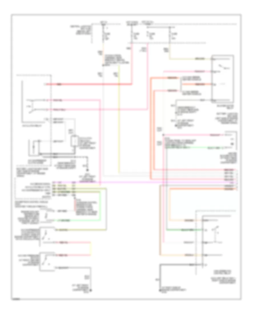 Manual A C Wiring Diagram 1 of 2 for Ford Explorer Sport Trac 2005