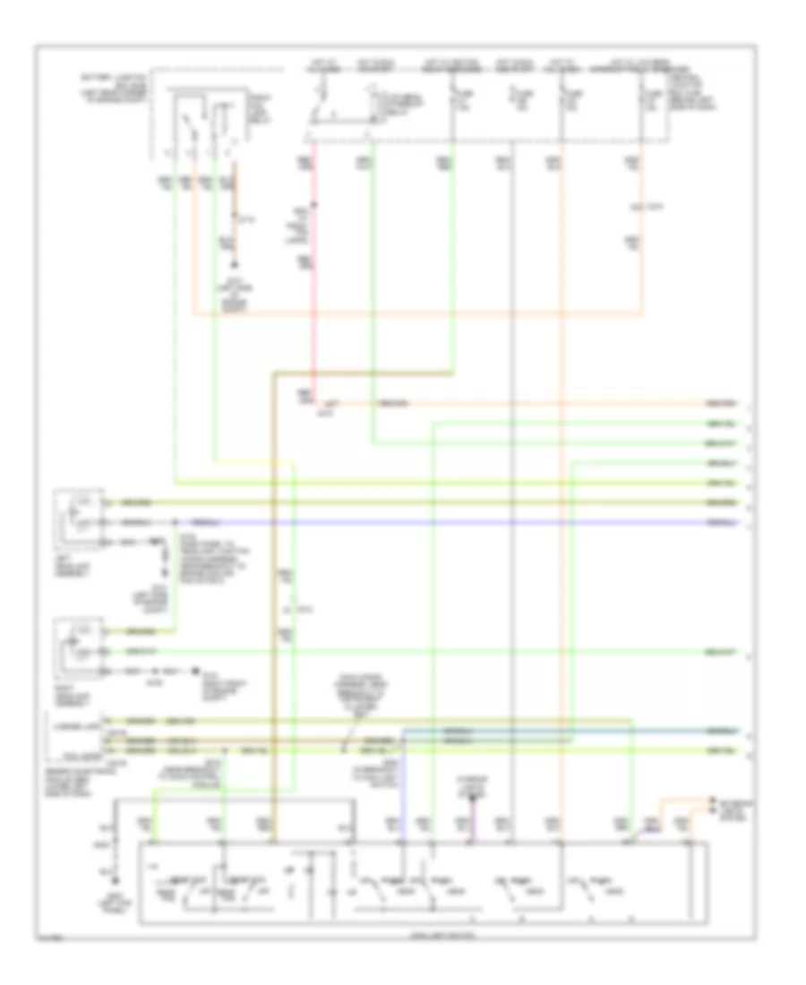 Headlights Wiring Diagram 1 of 2 for Ford Transit Connect 2011