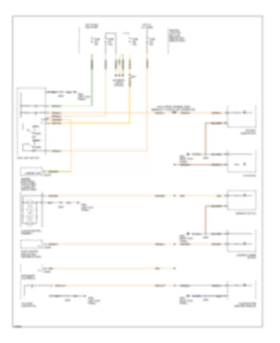 Instrument Illumination Wiring Diagram for Ford Transit Connect 2011
