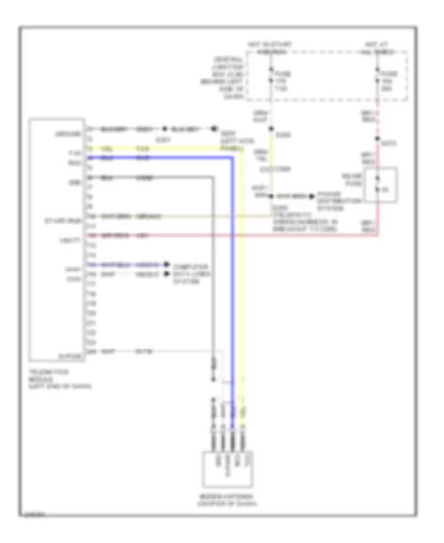Crew Chief Wiring Diagram for Ford Transit Connect 2011