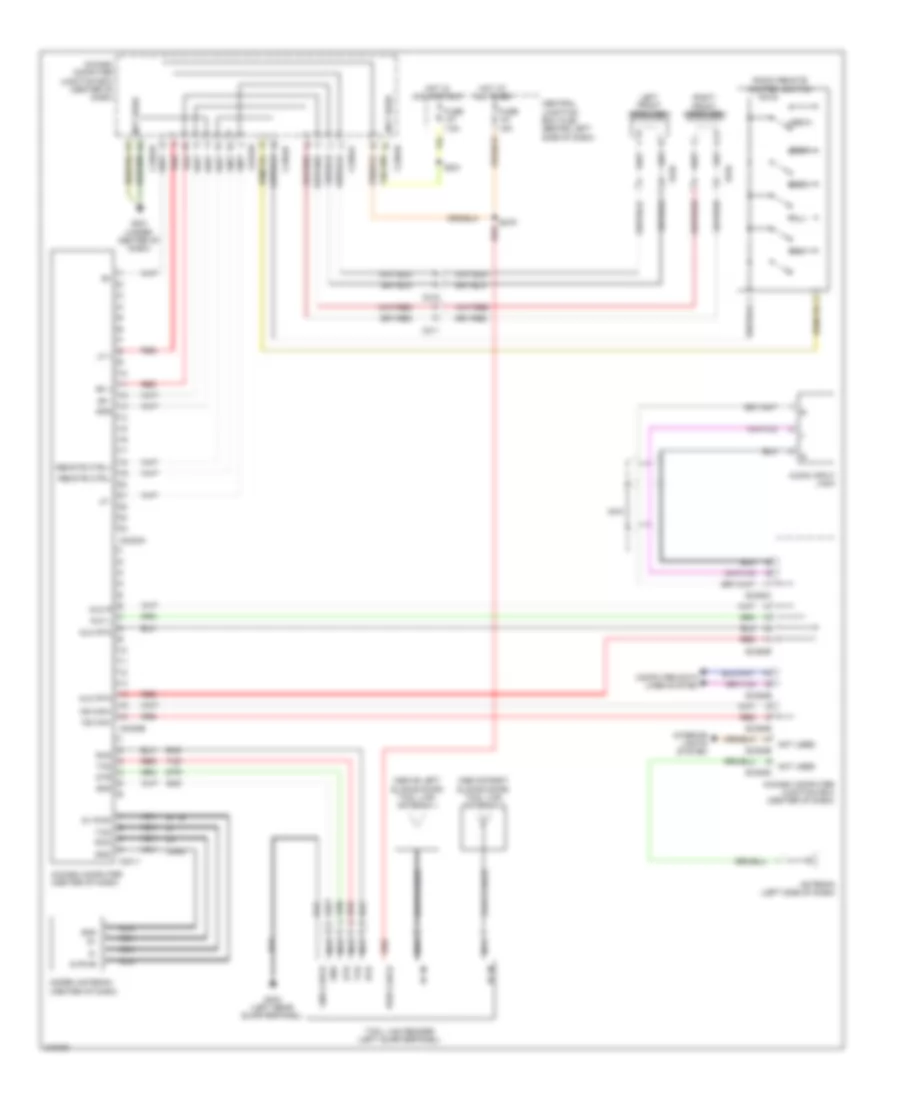 In Dash Computer Wiring Diagram for Ford Transit Connect 2011