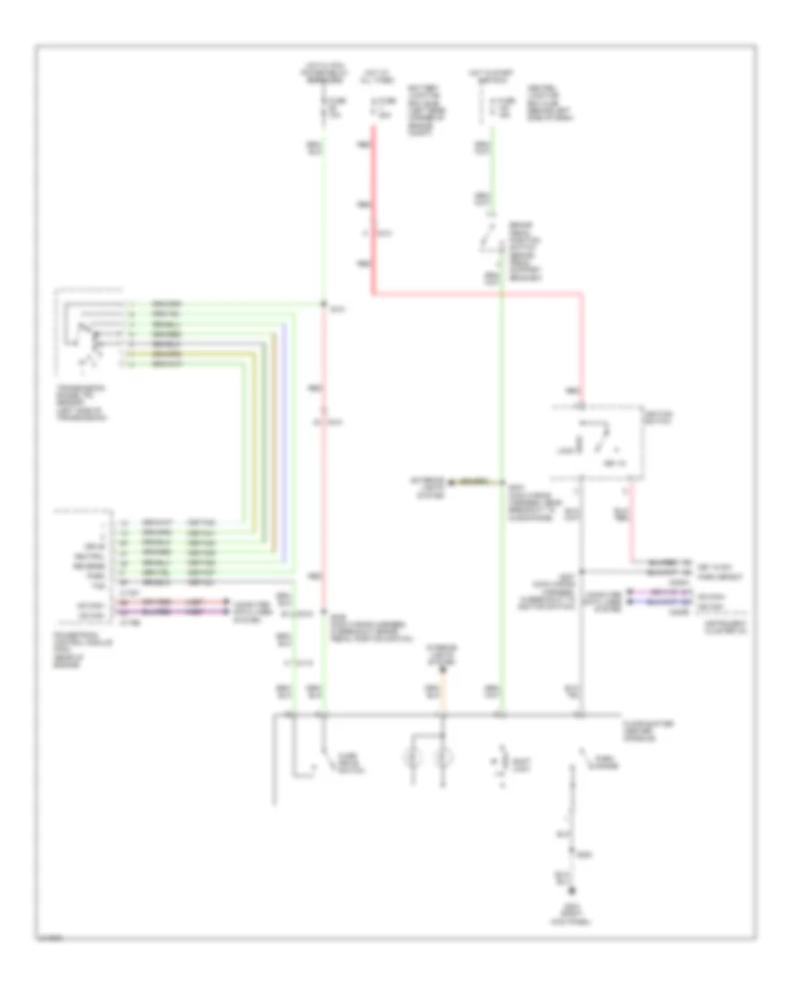 Shift Interlock Wiring Diagram for Ford Transit Connect 2011
